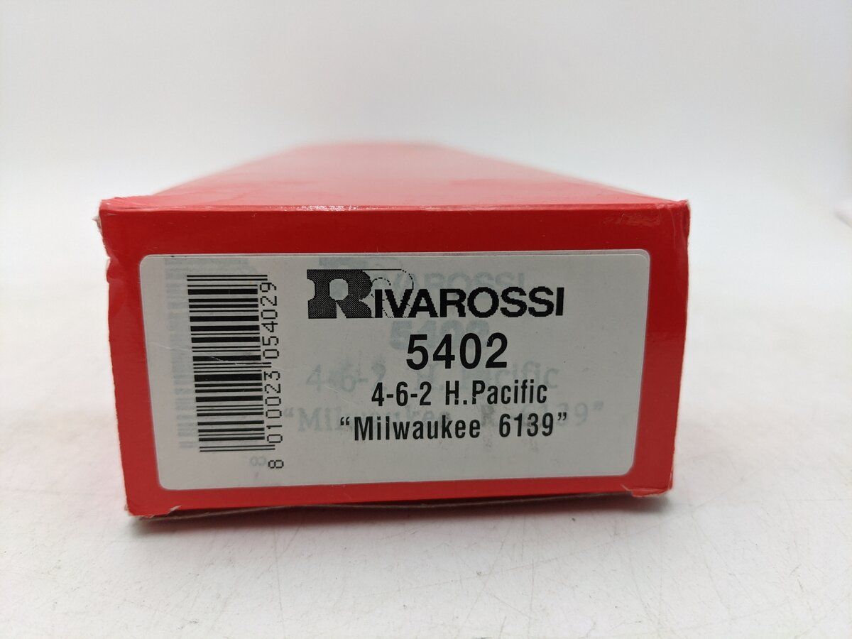 Rivarossi 5402 HO Milwaukee Chippewa 4-6-2 Heavy Pacific Steam Locomotive #6139 EX/Box