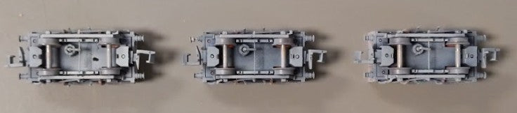 Graham Farish 377-475Z N Weathered BR China Clay wagons w/ Flat Hoods (Set of 3) LN/Box