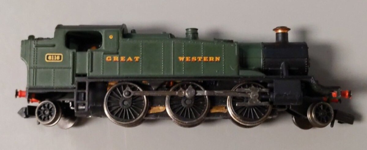 Graham Farish 371-978 N Scale GWR 61XX Paririe Tank 2-6-2 Steam Locomotive #6116 LN/Box