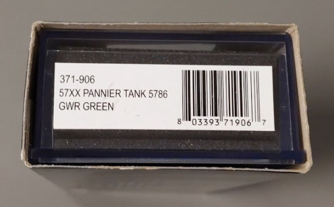 Graham Farish 371-906 N Scale GWR 57XX Pannier Tank 0-6-0 Steam Locomotive #5786 LN/Box