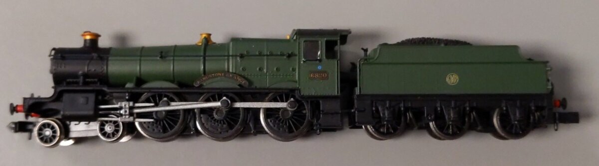 Dapol 2S-019-001 N Scale GWR 'Kingstone Grange' 4-6-0 Steam Locomotive #6820 EX/Box
