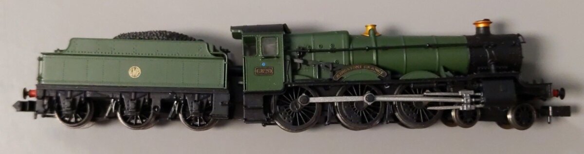 Dapol 2S-019-001 N Scale GWR 'Kingstone Grange' 4-6-0 Steam Locomotive #6820 EX/Box