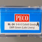 Peco NL-24 N Scale GWR Collett Goods Class 2251 0-6-0 Steam Locomotive #3206 LN/Box