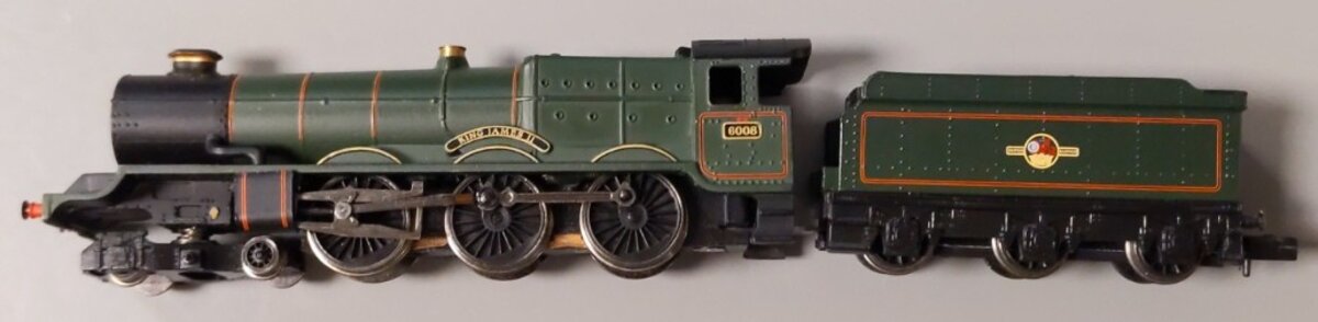 Graham Farish 372551 N King James II 6XXX Class 4-6-0 Steam Locomotive #6008 LN/Box