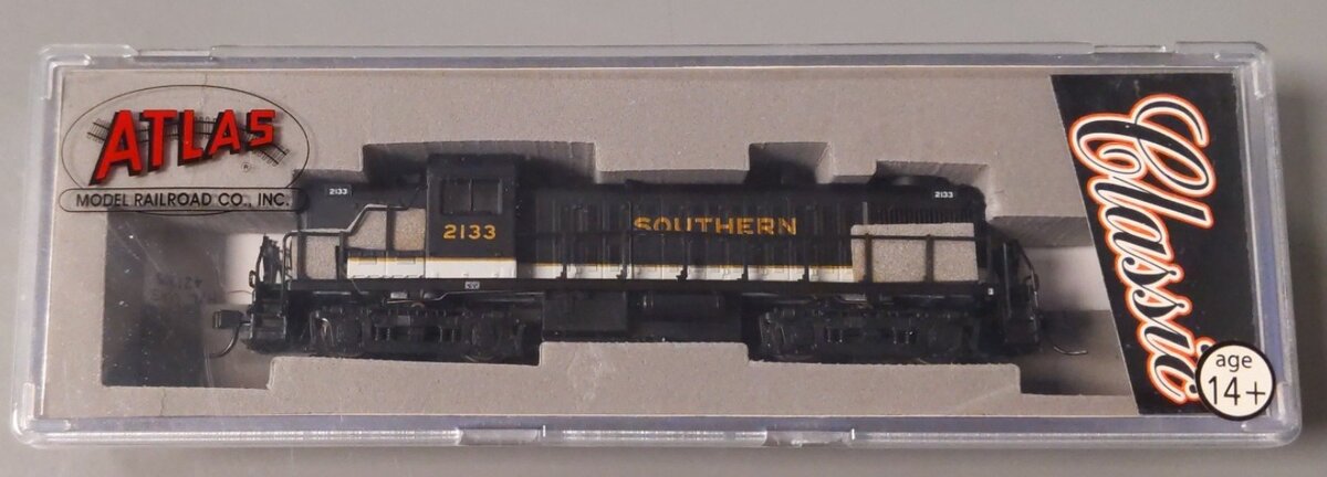 Atlas 42107 N Scale Southern Railway RS-3 Diesel Locomotive #2133 LN/Box
