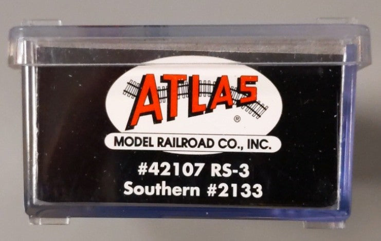 Atlas 42107 N Scale Southern Railway RS-3 Diesel Locomotive #2133 LN/Box