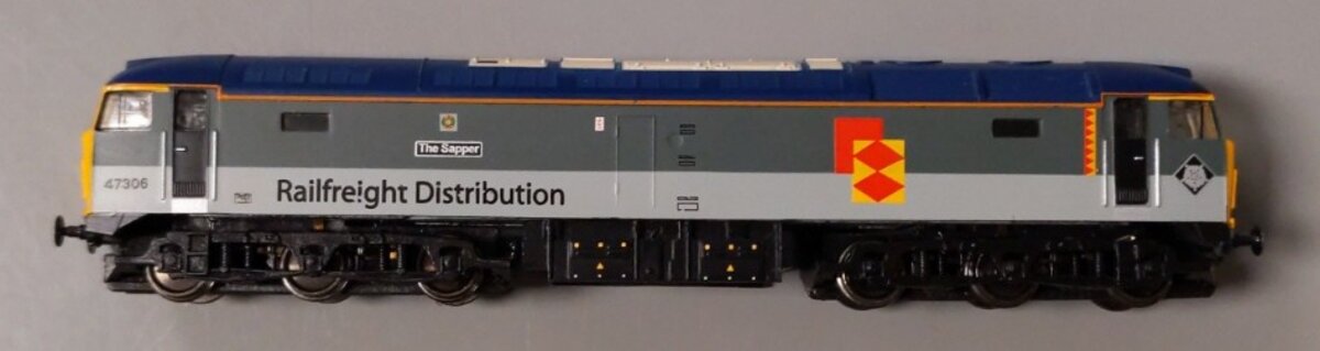 Graham Farish 371-233 N Scale 'The Sapper' Class 47 Diesel Locomotive #47306 LN/Box