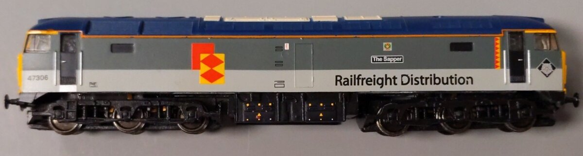 Graham Farish 371-233 N Scale 'The Sapper' Class 47 Diesel Locomotive #47306 LN/Box