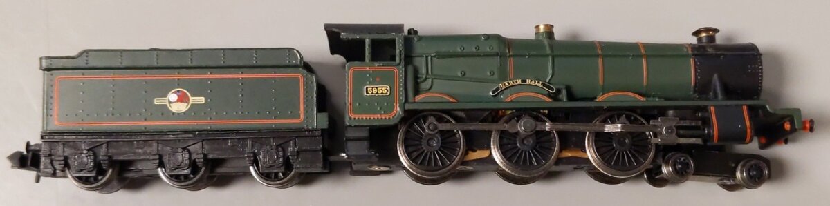 Graham Farish 372-000 N British Railway 49XX Garth Hall 4-6-0 Steam Loco #5955 LN/Box