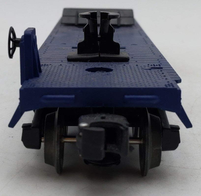 Lionel 6-19437 O Gauge Lionel Rail Roader Club Flatcar w/Inside Track Trailer EX