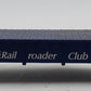 Lionel 6-19437 O Gauge Lionel Rail Roader Club Flatcar w/Inside Track Trailer EX