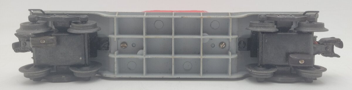 Lionel 2461 Vintage O Postwar Diecast Flatcar w/ Red Transformer VG/Box