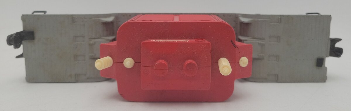 Lionel 2461 Vintage O Postwar Diecast Flatcar w/ Red Transformer VG/Box