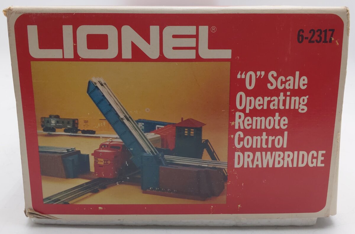 Lionel 6-2317 Operating Drawbridge VG/Box