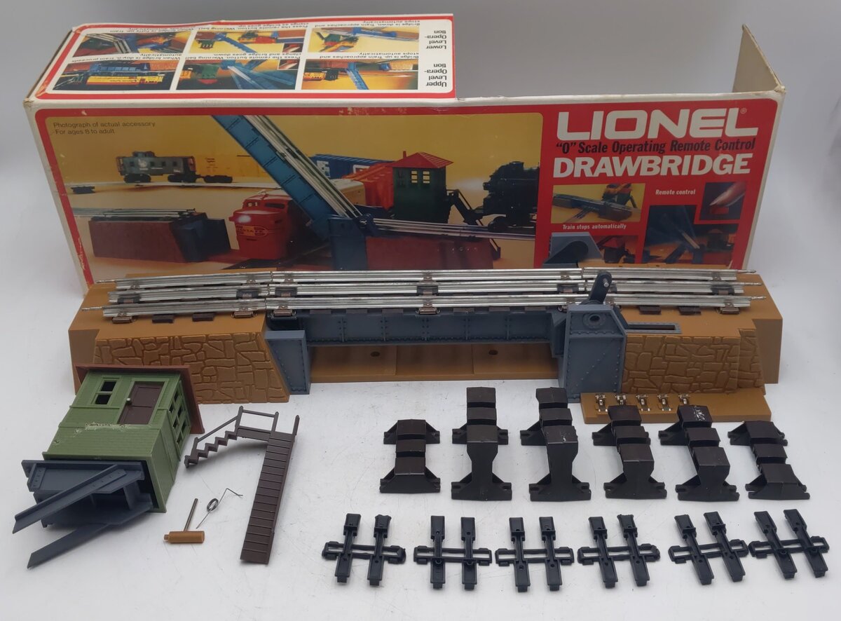 Lionel 6-2317 Operating Drawbridge VG/Box