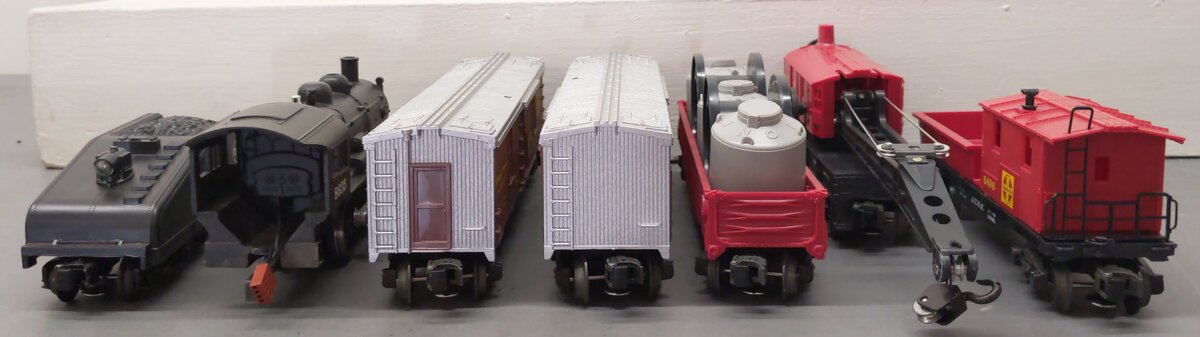 Lionel 6-1632 O Gauge Santa Fe Service Station Special Work Train Set EX/Box