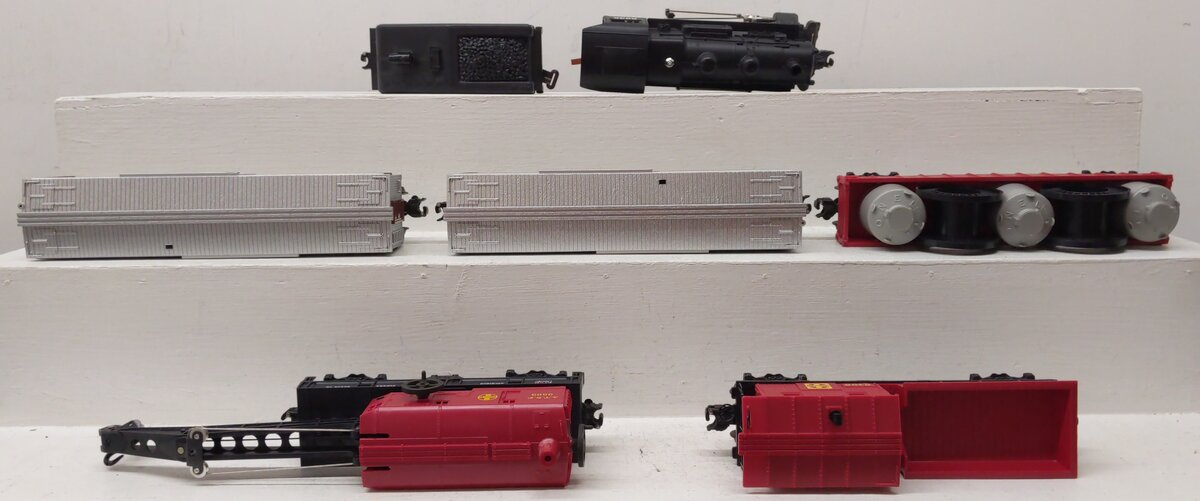 Lionel 6-1632 O Gauge Santa Fe Service Station Special Work Train Set EX/Box