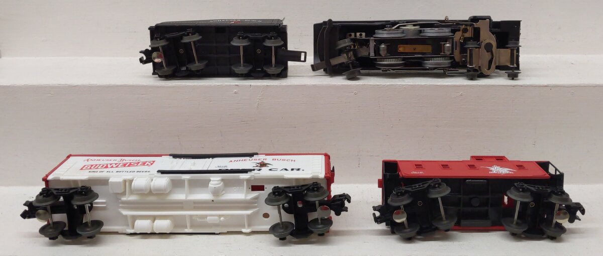 Lionel 6-11775 Anheuser Busch O Gauge Steam Train Set EX/Box