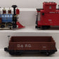 Lionel 8-81000 Gold Rush Special G Gauge Steam Freight Train Set LN/Box