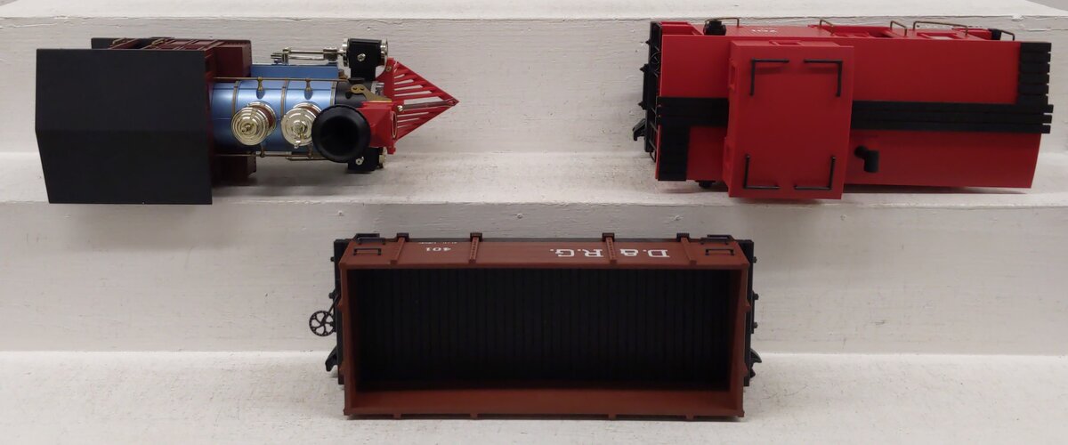 Lionel 8-81000 Gold Rush Special G Gauge Steam Freight Train Set LN/Box
