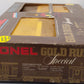 Lionel 8-81000 Gold Rush Special G Gauge Steam Freight Train Set LN/Box