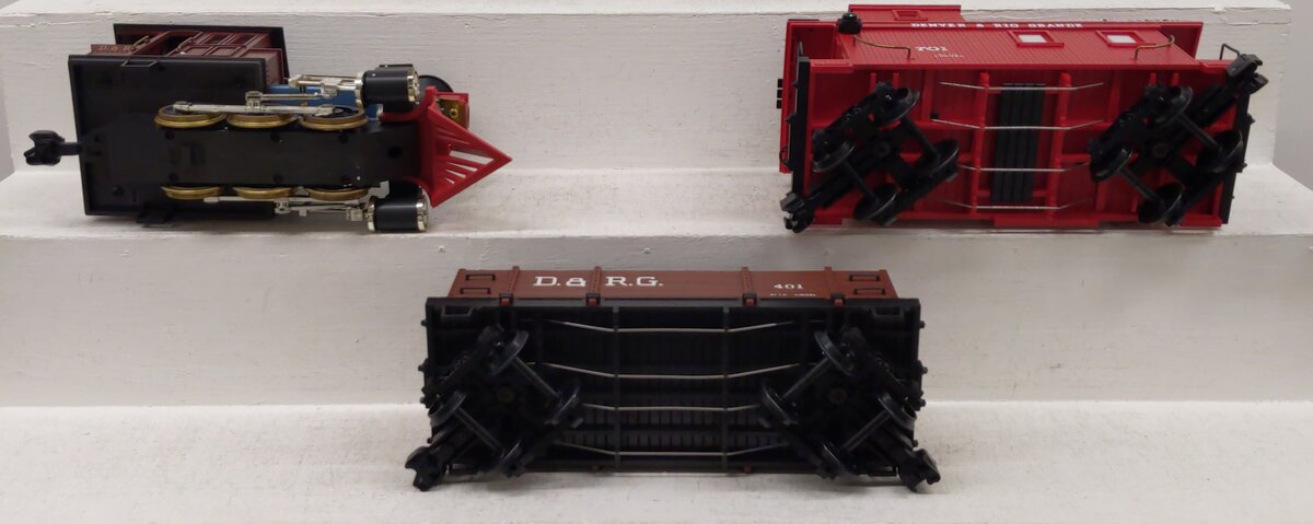 Lionel 8-81000 Gold Rush Special G Gauge Steam Freight Train Set LN/Box