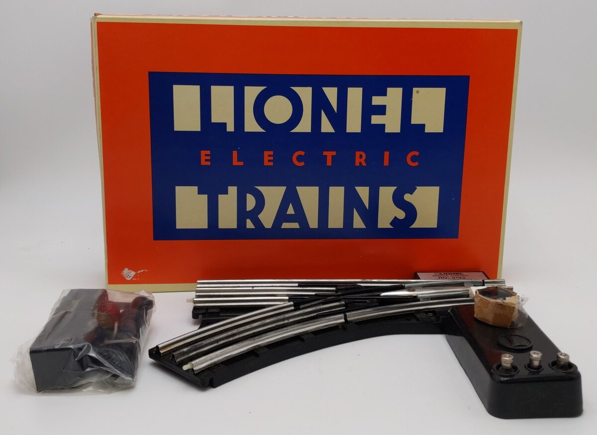 Lionel 6-5133 O Gauge Left Hand Remote Control Switch Turnout EX/Box