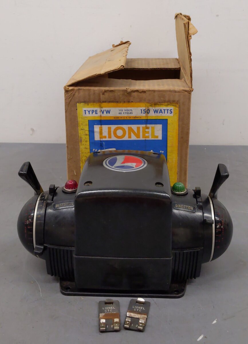 Lionel VW 150 Watt Vintage O 4 Train Transformer VG/Box