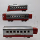 Lionel 1700E Vintage O Chrome Red Junior Streamline Set