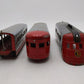 Lionel 1700E Vintage O Chrome Red Junior Streamline Set
