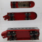 Lionel 1700E Vintage O Chrome Red Junior Streamline Set