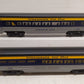 Lionel 6-19164 O Chesapeake & Ohio Chessie Club Aluminum Passenger Car Set EX/Box