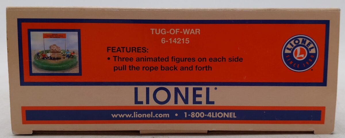 Lionel 6-14215 O Gauge Tug-O-War Animated Accessory VG/Box