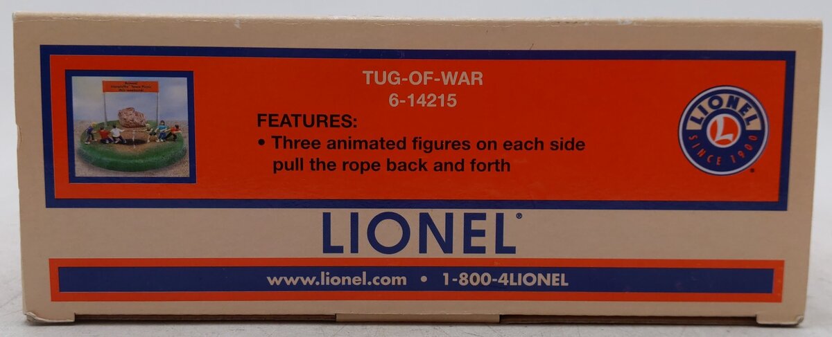Lionel 6-14215 O Gauge Tug-O-War Animated Accessory VG/Box