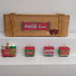 Polonaise Vintage Coca-Cola Train Christmas Ornament set EX/Box