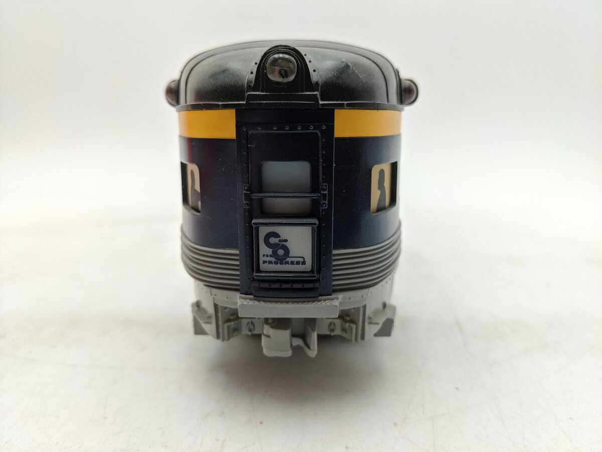 Lionel 6-19150 O Gauge C&O Aluminum "Allegheny Club" Observation Car #2503 EX/Box