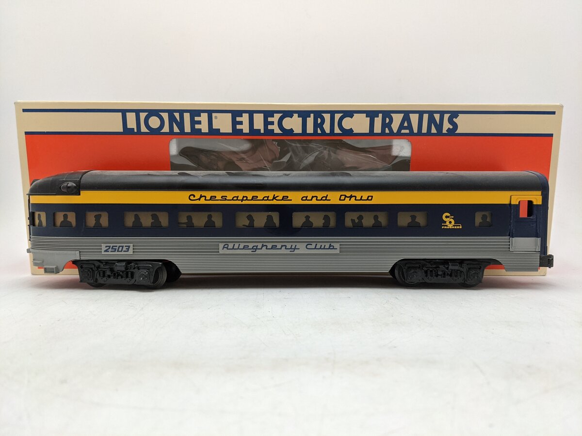 Lionel 6-19150 O Gauge C&O Aluminum 