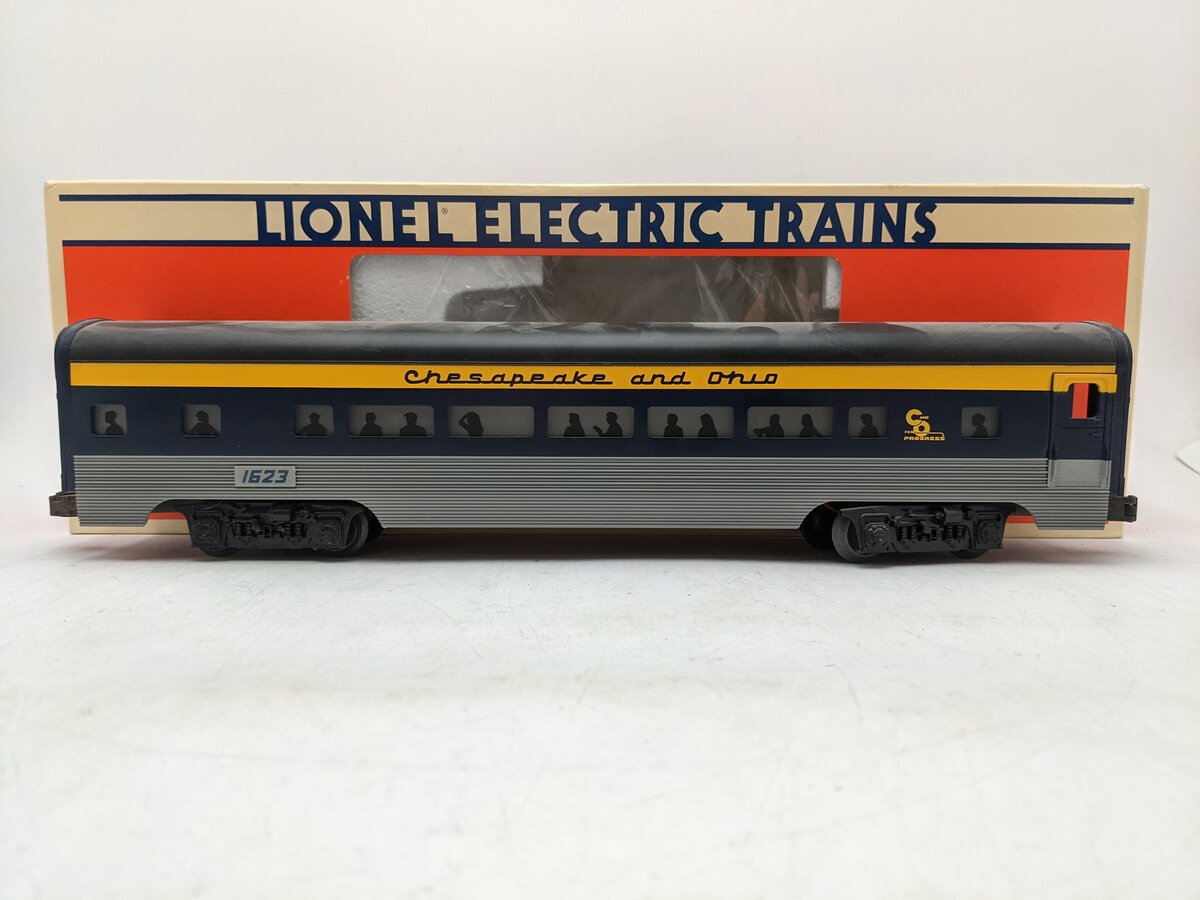 Lionel 6-19147 O Gauge Chesapeake & Ohio Aluminum "Elk Lake" Passenger Car #1803 EX/Box