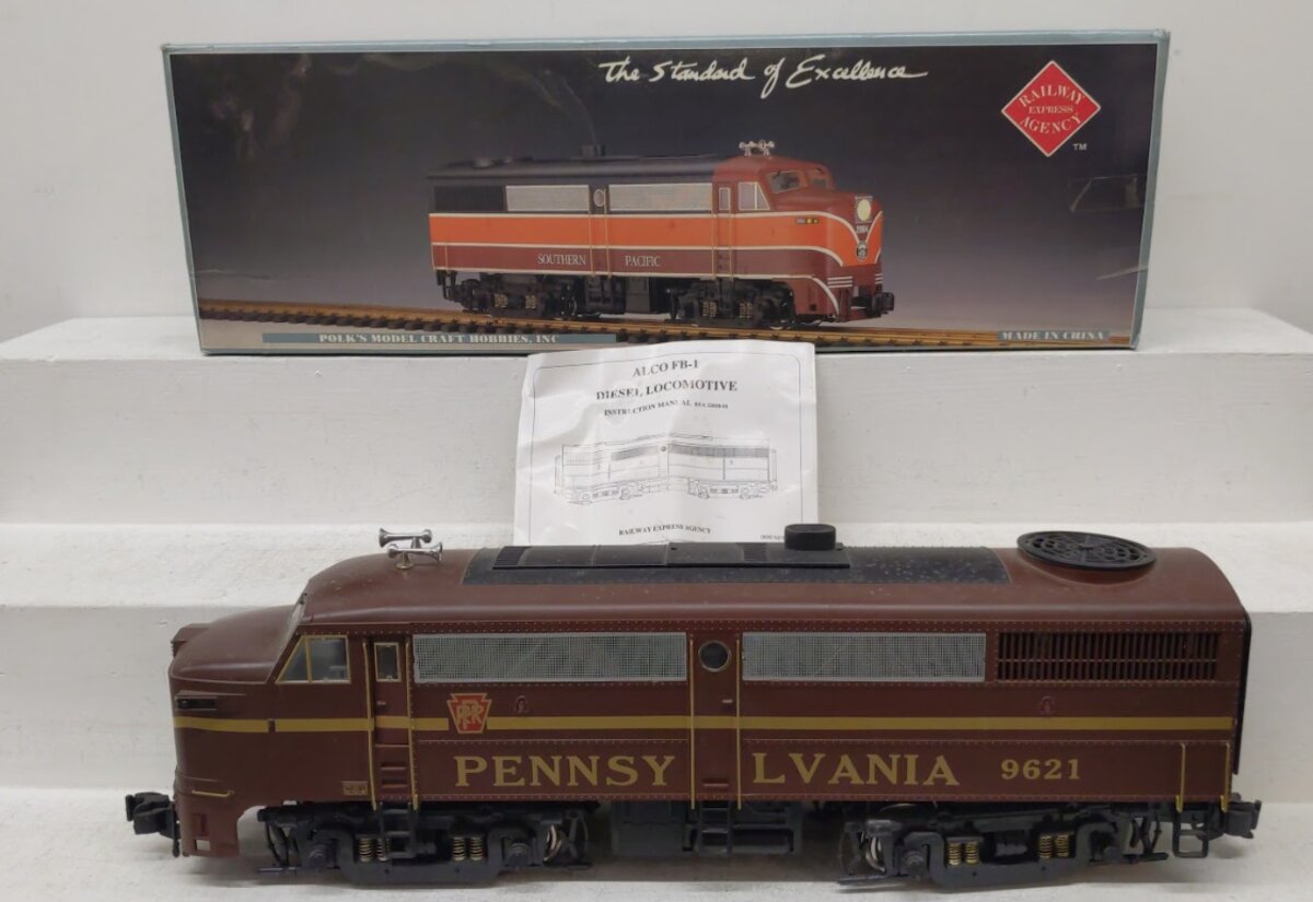 Aristo-Craft 22049 Pennsylvania RR FA-1 Diesel Locomotive #9621 EX/Box