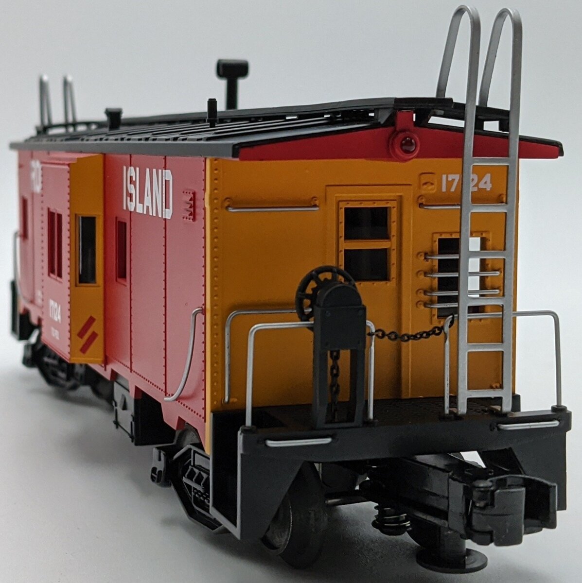 MTH 20-91070 Rock Island Bay Window Caboose #17124 NIB