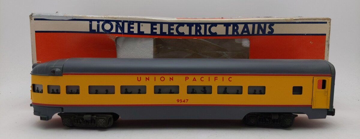 Lionel 6-9547 O Gauge Union Pacific Smooth Side Observation Car #9547 LN/Box