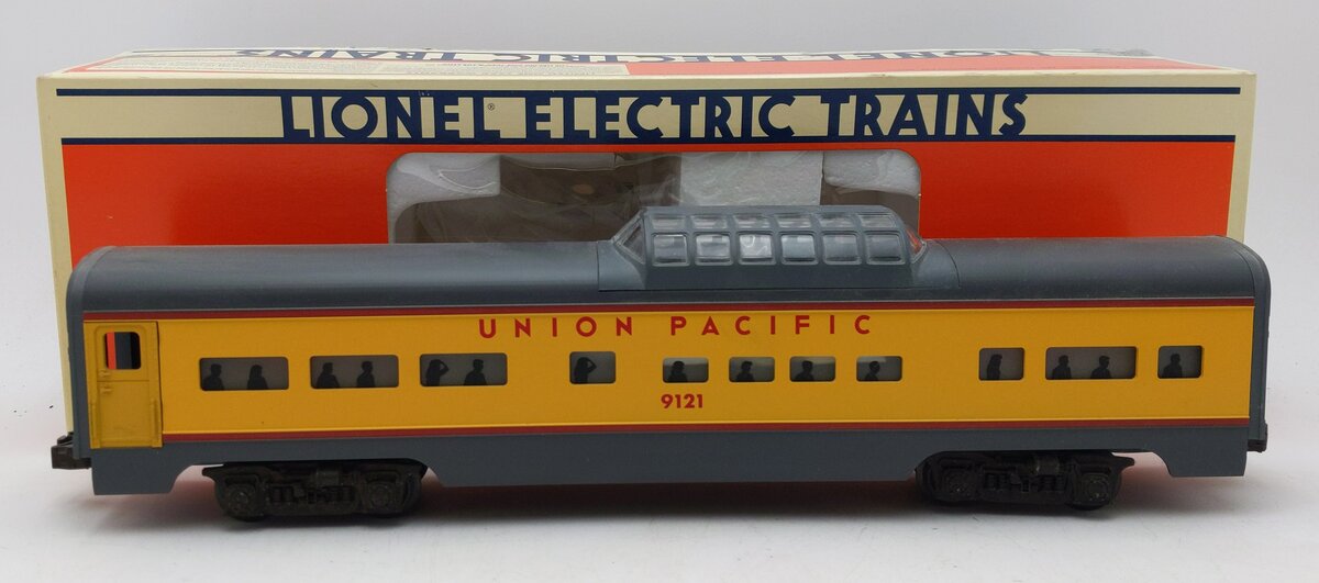 Lionel 6-19121 O Gauge Union Pacific Aluminum Vista Dome Passenger Car EX/Box