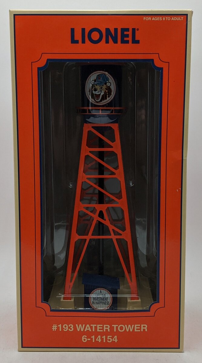 Lionel 6-14154 O 193 Lionel Lion Water Tower MT/Box