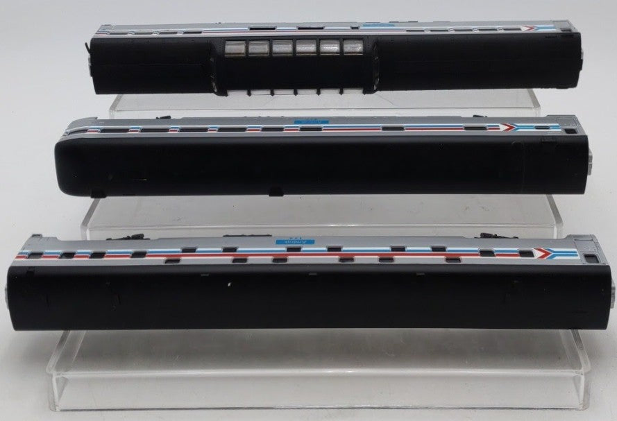 Rivarossi HO Scale Assorted Amtrak Passenger Cars [3] EX