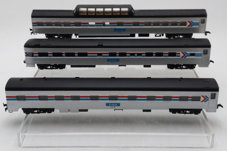 Rivarossi HO Scale Assorted Amtrak Passenger Cars [3] EX