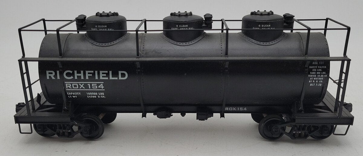 O Scale (2-Rail) Richfield Tank Car ROX #154 -CUSTOM