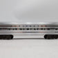 Lionel 6-9578 O Burlington "Silver Gladiola" Aluminum Passenger Car EX