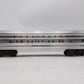 Lionel 6-9578 O Burlington "Silver Gladiola" Aluminum Passenger Car EX
