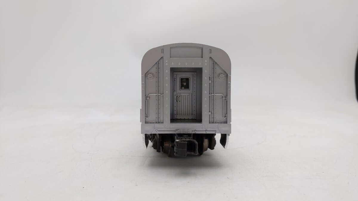 Lionel 6-9578 O Burlington "Silver Gladiola" Aluminum Passenger Car EX