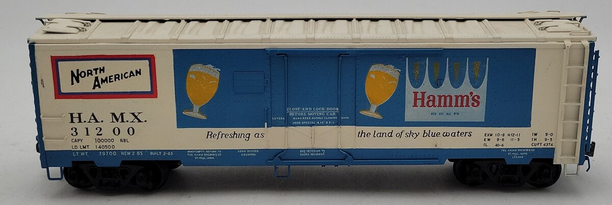 O Scale (2-rail) Hamm's Beer BRASS Refrigerator Car #31200 -CUSTOM